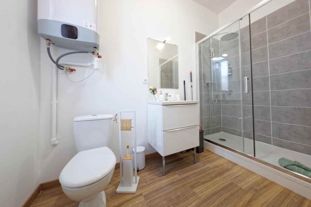 Ferienwohnung L'Azur - 3 Personnes - Bureau & Wifi Perpignan Exterior foto