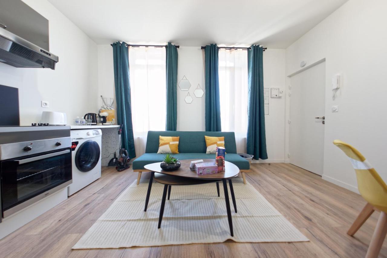 Ferienwohnung L'Azur - 3 Personnes - Bureau & Wifi Perpignan Exterior foto